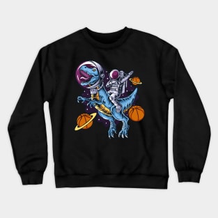 Basketball t-rex Crewneck Sweatshirt